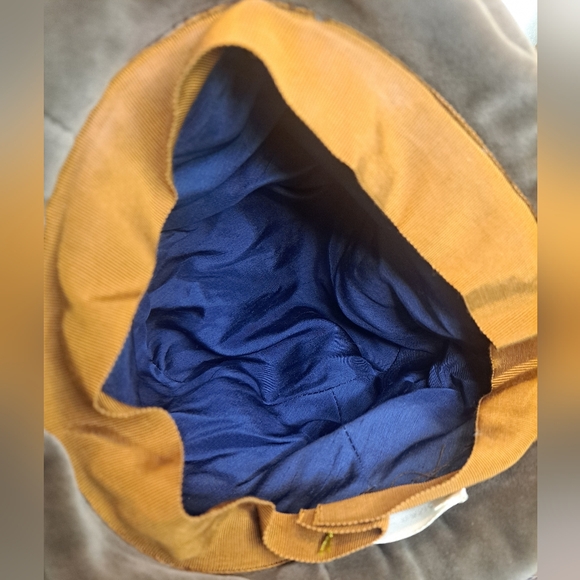 Laurie Ramona Vintage Bucket Hat Velvet Patchwork Multicolored Unisex Y2K Hat - Picture 13 of 14